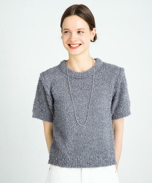 Sonny Label / サニーレーベル ニット・セーター | フェザーサマーニットプルオーバー | 詳細26