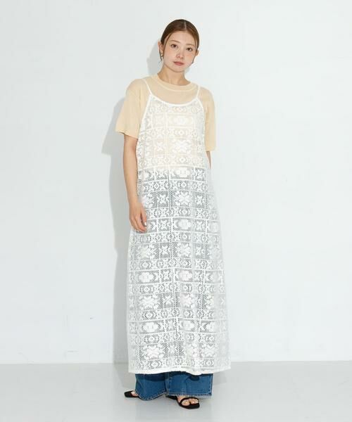 Sonny Label / サニーレーベル ニット・セーター | シアーラメニットTシャツ | 詳細6