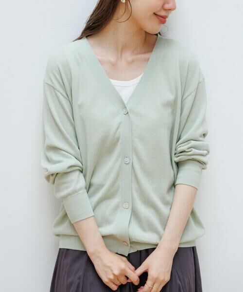 Sonny Label / サニーレーベル カーディガン・ボレロ | 『接触冷感/UVカット』クールミストカーディガン | 詳細1