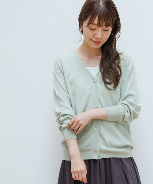 Sonny Label / サニーレーベル カーディガン・ボレロ | 『接触冷感/UVカット』クールミストカーディガン | 詳細2