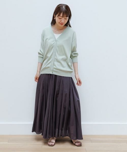 Sonny Label / サニーレーベル カーディガン・ボレロ | 『接触冷感/UVカット』クールミストカーディガン | 詳細5