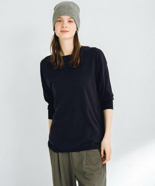 Sonny Label / サニーレーベル ニット・セーター | 『接触冷感』クールミストワイドニットプルオーバー | 詳細2