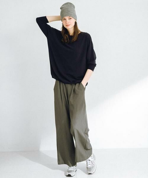 Sonny Label / サニーレーベル ニット・セーター | 『接触冷感』クールミストワイドニットプルオーバー | 詳細6