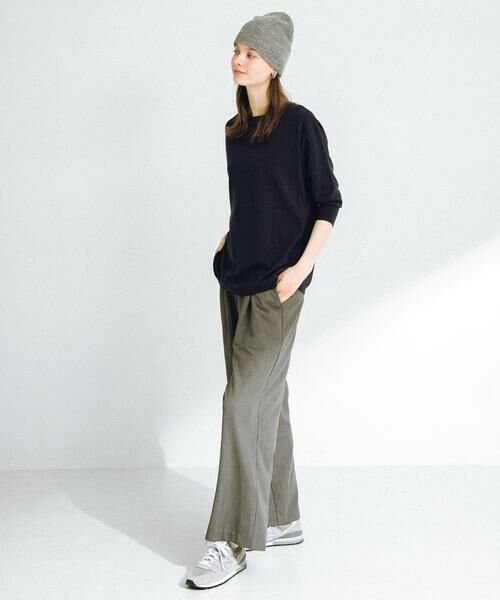 Sonny Label / サニーレーベル ニット・セーター | 『接触冷感』クールミストワイドニットプルオーバー | 詳細7