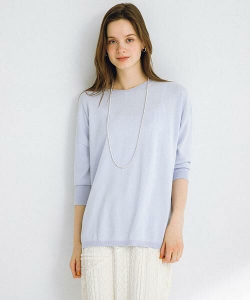 Sonny Label / サニーレーベル ニット・セーター | 『接触冷感』クールミストワイドニットプルオーバー | 詳細15