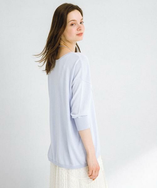 Sonny Label / サニーレーベル ニット・セーター | 『接触冷感』クールミストワイドニットプルオーバー | 詳細17