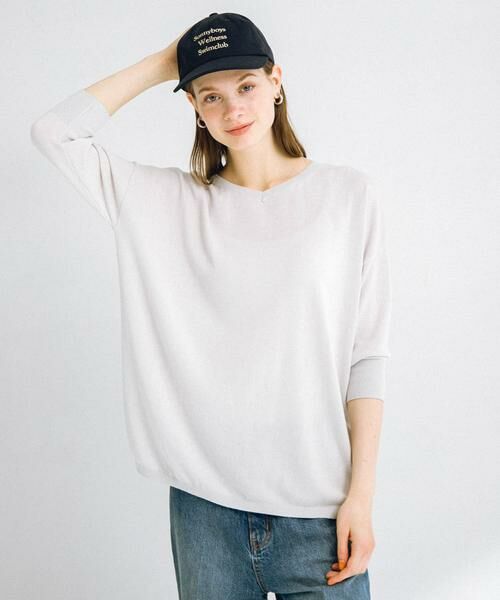 Sonny Label / サニーレーベル ニット・セーター | 『接触冷感』クールミストワイドニットプルオーバー | 詳細24