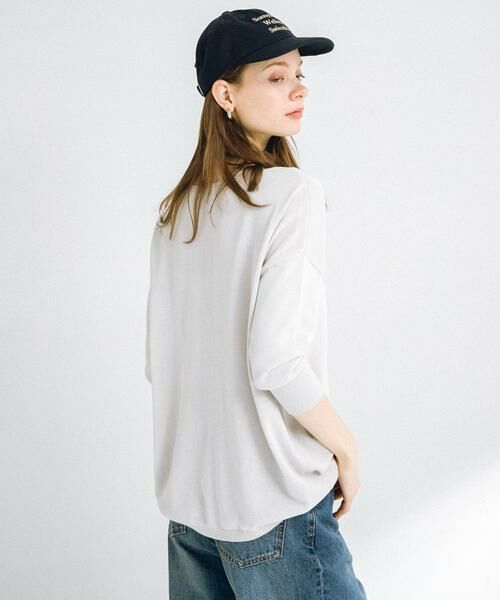 Sonny Label / サニーレーベル ニット・セーター | 『接触冷感』クールミストワイドニットプルオーバー | 詳細25