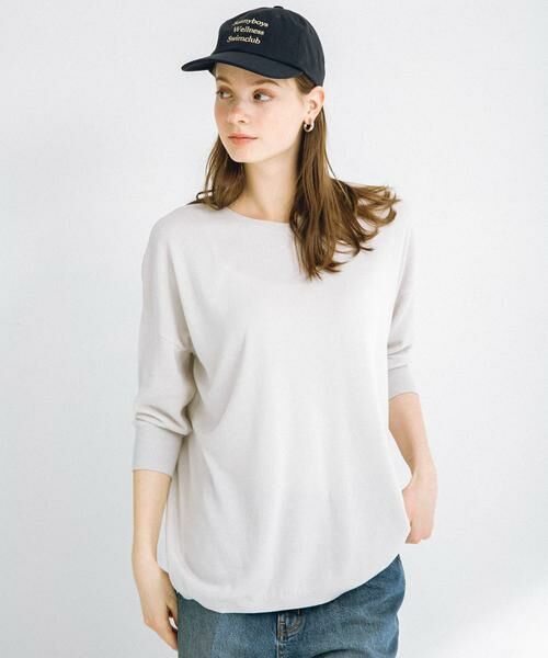 Sonny Label / サニーレーベル ニット・セーター | 『接触冷感』クールミストワイドニットプルオーバー | 詳細26