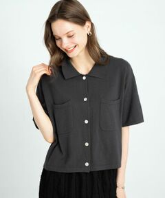 Sonny Label / サニーレーベル ニット・セーター | (接触冷感)クールミストニットシャツ