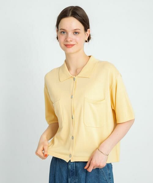 Sonny Label / サニーレーベル ニット・セーター | (接触冷感)クールミストニットシャツ | 詳細2