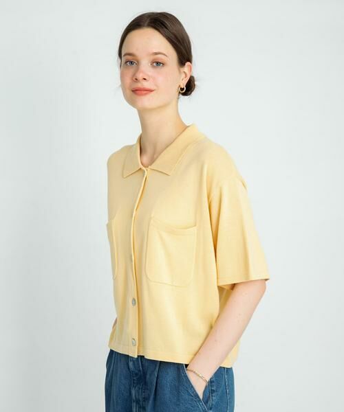 Sonny Label / サニーレーベル ニット・セーター | (接触冷感)クールミストニットシャツ | 詳細3