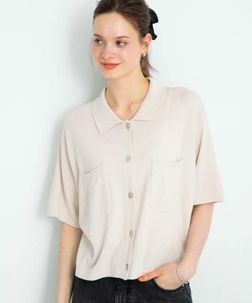 Sonny Label / サニーレーベル ニット・セーター | (接触冷感)クールミストニットシャツ | 詳細10