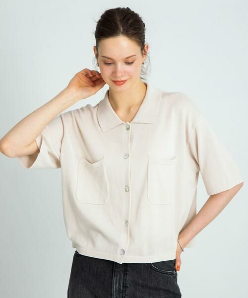 Sonny Label / サニーレーベル ニット・セーター | (接触冷感)クールミストニットシャツ | 詳細11