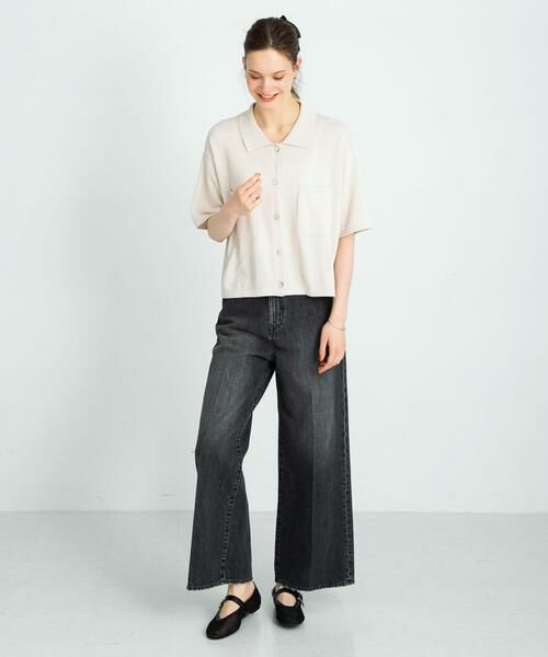 Sonny Label / サニーレーベル ニット・セーター | (接触冷感)クールミストニットシャツ | 詳細14