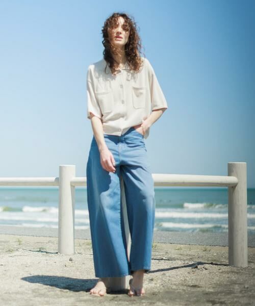 Sonny Label / サニーレーベル ニット・セーター | (接触冷感)クールミストニットシャツ | 詳細17