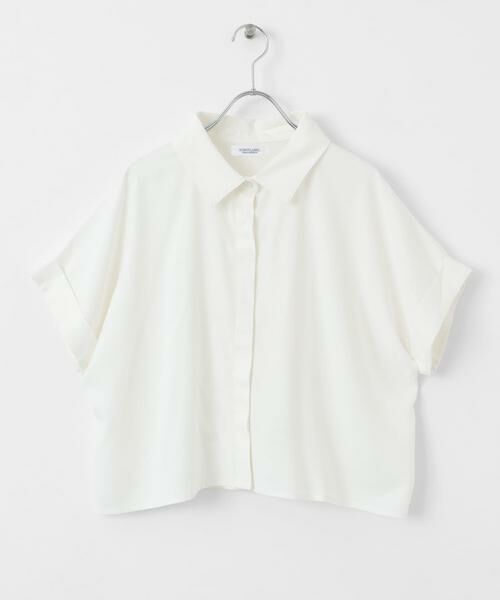 Sonny Label / サニーレーベル シャツ・ブラウス | リネン混クロップドドルマンシャツ | 詳細8