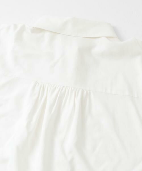 Sonny Label / サニーレーベル シャツ・ブラウス | リネン混クロップドドルマンシャツ | 詳細9