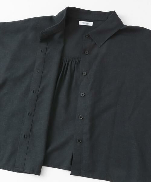 Sonny Label / サニーレーベル シャツ・ブラウス | リネン混クロップドドルマンシャツ | 詳細21