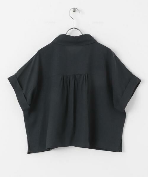 Sonny Label / サニーレーベル シャツ・ブラウス | リネン混クロップドドルマンシャツ | 詳細23