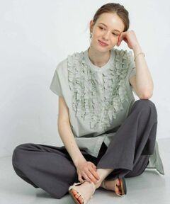 Sonny Label / サニーレーベル シャツ・ブラウス | エアリーコットンフリルフレンチシャツブラウス