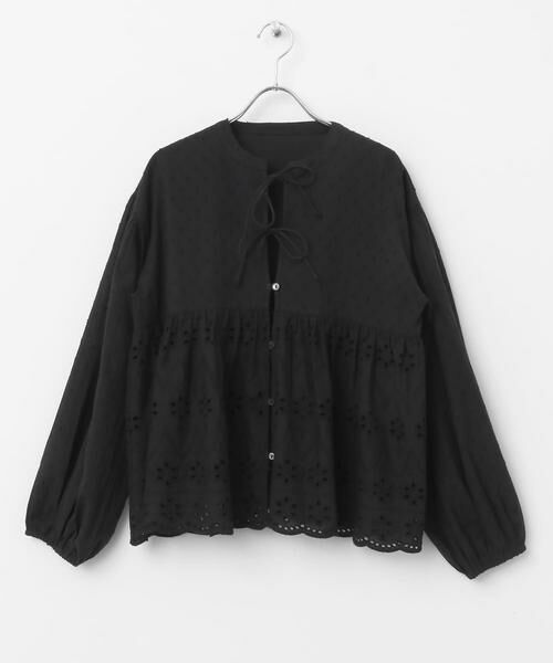 Sonny Label / サニーレーベル シャツ・ブラウス | コットンシフリーペプラムガウンブラウス | 詳細26