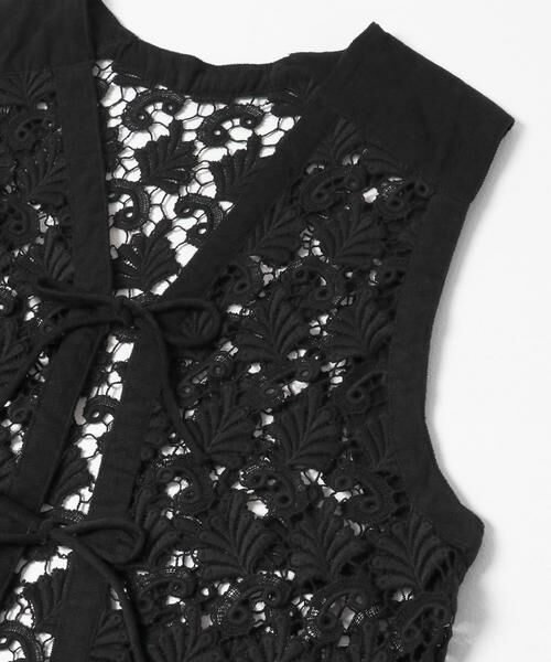 Sonny Label / サニーレーベル ベスト | ボタニカルモチーフレースベスト | 詳細22