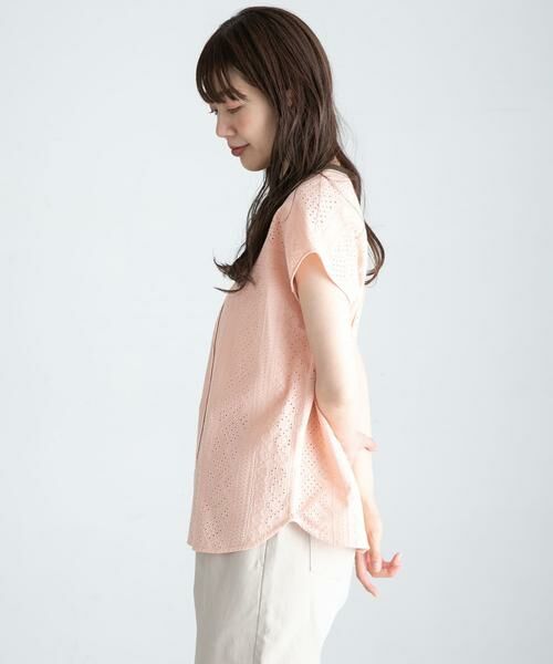 Sonny Label / サニーレーベル シャツ・ブラウス | 『WEB限定』バンドカラーコットンレースシャツ | 詳細24