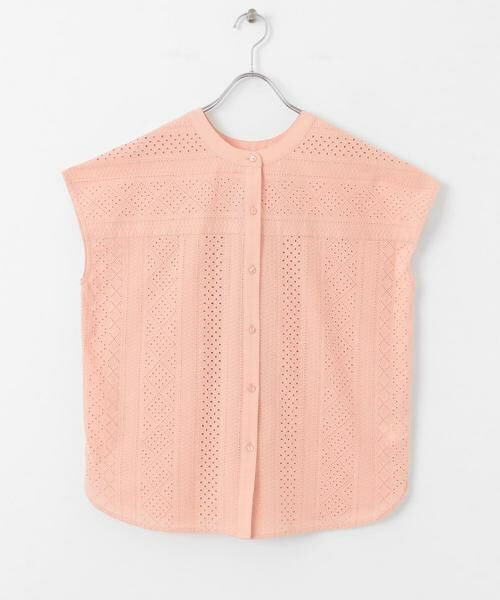 Sonny Label / サニーレーベル シャツ・ブラウス | 『WEB限定』バンドカラーコットンレースシャツ | 詳細28