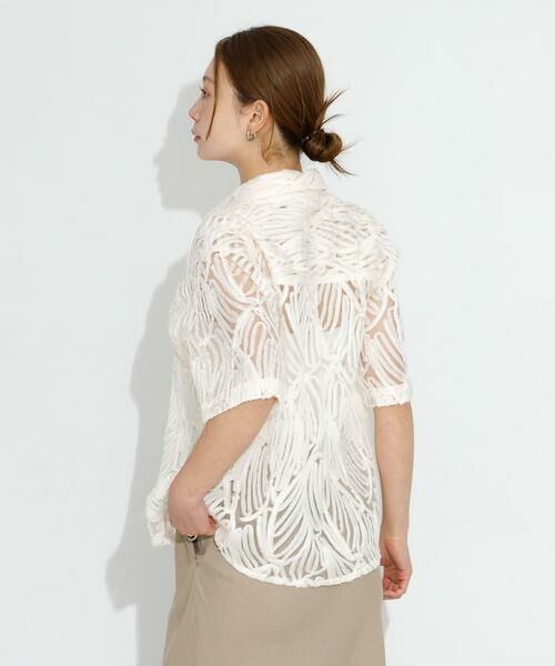Sonny Label / サニーレーベル シャツ・ブラウス | テープレース半袖シャツ | 詳細4