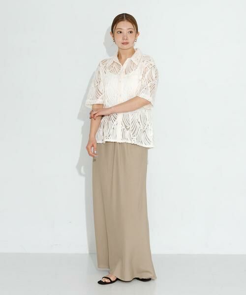 Sonny Label / サニーレーベル シャツ・ブラウス | テープレース半袖シャツ | 詳細6