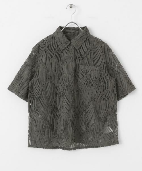 Sonny Label / サニーレーベル シャツ・ブラウス | テープレース半袖シャツ | 詳細20