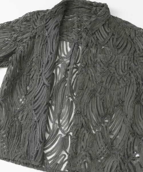 Sonny Label / サニーレーベル シャツ・ブラウス | テープレース半袖シャツ | 詳細21