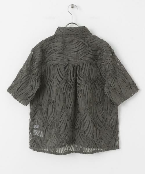 Sonny Label / サニーレーベル シャツ・ブラウス | テープレース半袖シャツ | 詳細22