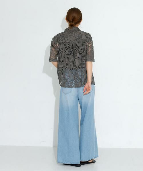 Sonny Label / サニーレーベル シャツ・ブラウス | テープレース半袖シャツ | 詳細16