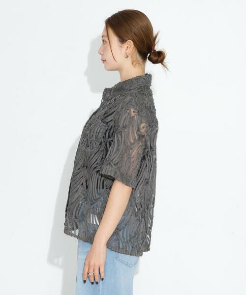 Sonny Label / サニーレーベル シャツ・ブラウス | テープレース半袖シャツ | 詳細18