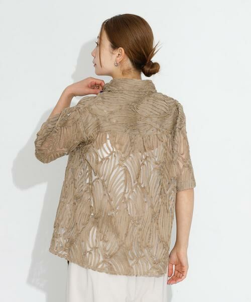 Sonny Label / サニーレーベル シャツ・ブラウス | テープレース半袖シャツ | 詳細28