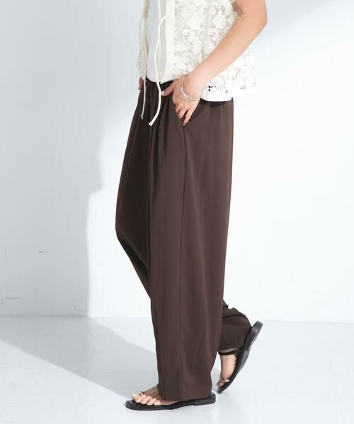 Sonny Label / サニーレーベル その他パンツ | ダブルタックワイドイージーパンツ | 詳細2