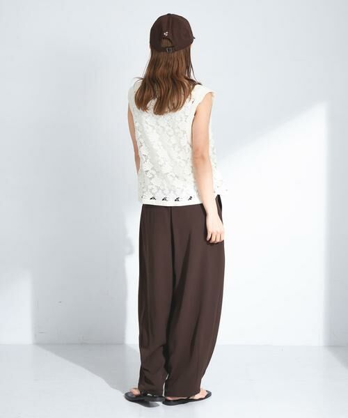 Sonny Label / サニーレーベル その他パンツ | ダブルタックワイドイージーパンツ | 詳細5