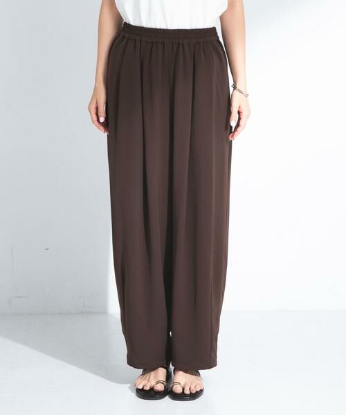 Sonny Label / サニーレーベル その他パンツ | ダブルタックワイドイージーパンツ | 詳細6