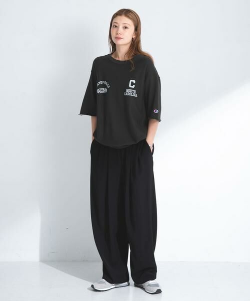 Sonny Label / サニーレーベル その他パンツ | ダブルタックワイドイージーパンツ | 詳細18