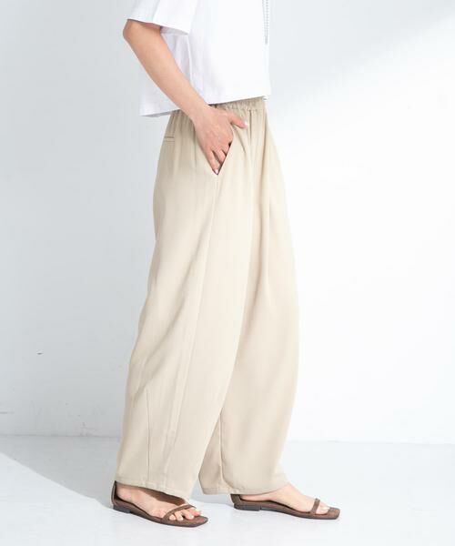 Sonny Label / サニーレーベル その他パンツ | ダブルタックワイドイージーパンツ | 詳細23