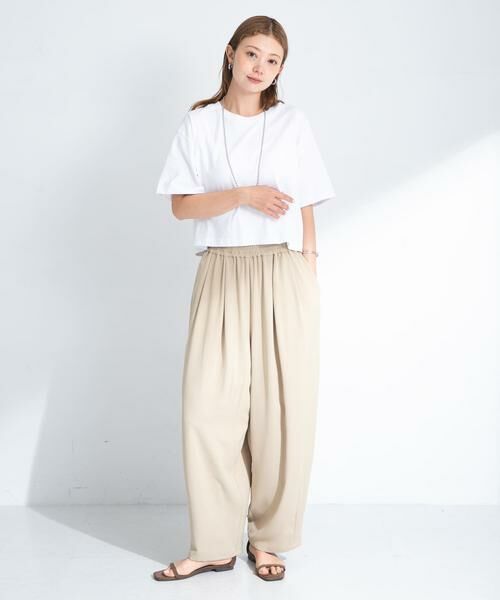 Sonny Label / サニーレーベル その他パンツ | ダブルタックワイドイージーパンツ | 詳細25