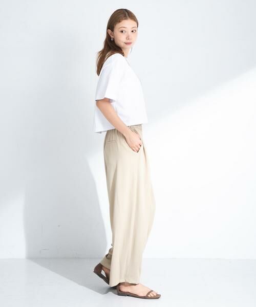 Sonny Label / サニーレーベル その他パンツ | ダブルタックワイドイージーパンツ | 詳細26