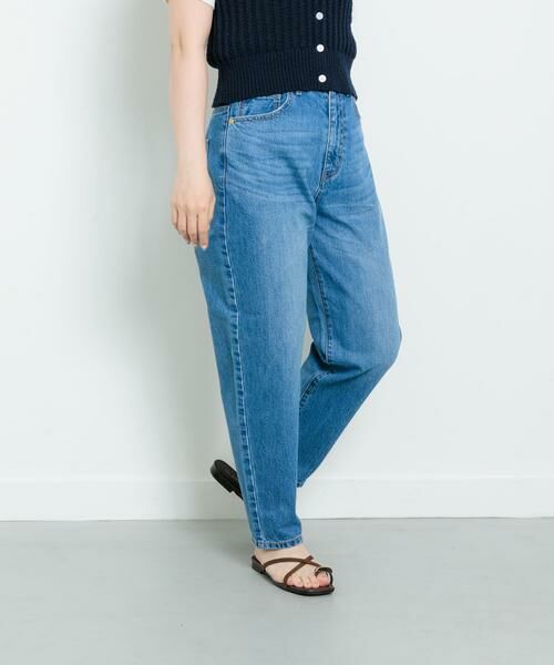 Sonny Label / サニーレーベル デニムパンツ | 『34サイズ/低身長向けも展開』ワイドテーパードデニム | 詳細11