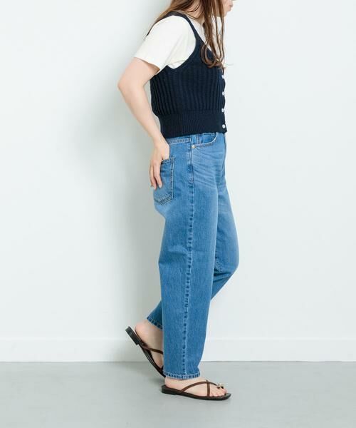 Sonny Label / サニーレーベル デニムパンツ | 『34サイズ/低身長向けも展開』ワイドテーパードデニム | 詳細14