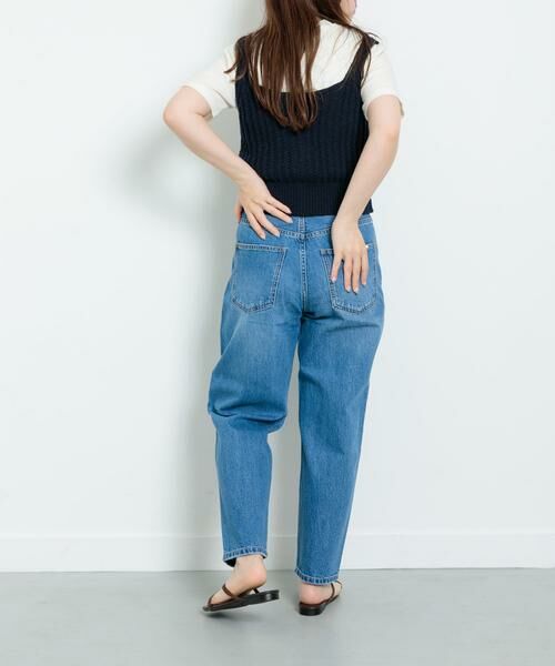 Sonny Label / サニーレーベル デニムパンツ | 『34サイズ/低身長向けも展開』ワイドテーパードデニム | 詳細15