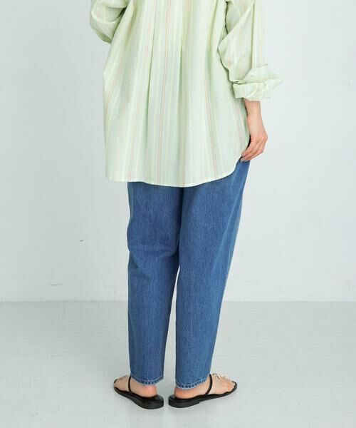 Sonny Label / サニーレーベル デニムパンツ | 『34サイズ/低身長向けも展開』ワイドテーパードデニム | 詳細3