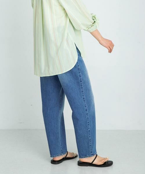 Sonny Label / サニーレーベル デニムパンツ | 『34サイズ/低身長向けも展開』ワイドテーパードデニム | 詳細4