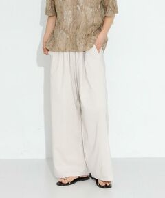 Sonny Label / サニーレーベル その他パンツ | 機能素材イージーワイドパンツ